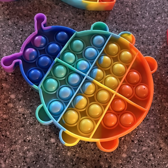 5 Popits Pop-its Assorted Classroom Fidget Toys - Picture 2 of 7